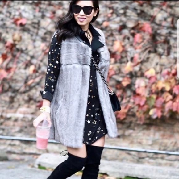 Black Star Shirt Dress - Picture 3 of 4